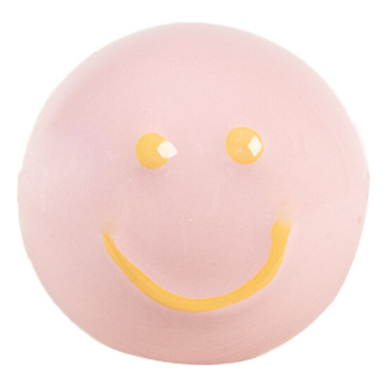 Clayre & Eef | Deurknop Roze Geel ø 4x4 cm / S3 cm | 66271