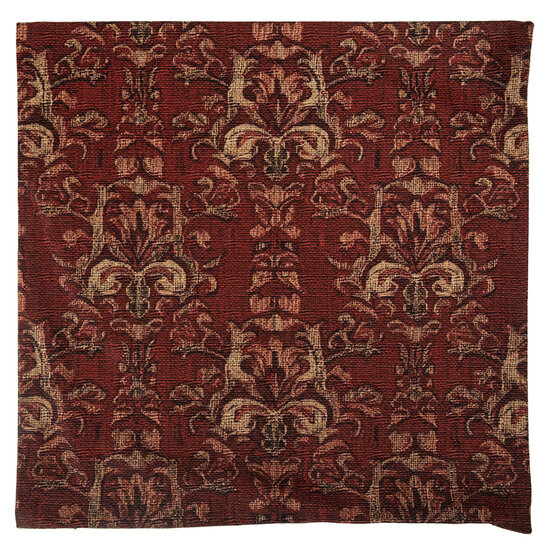 Clayre & Eef | Kussenhoes Rood Geel 45x45 cm | KT021.427