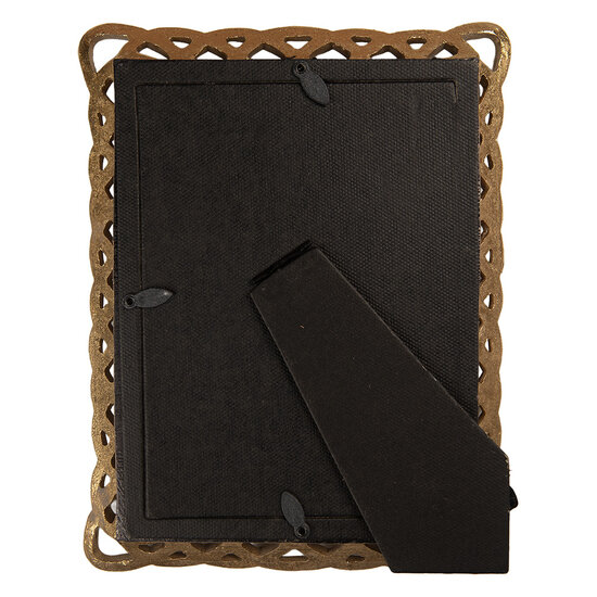 Clayre & Eef | Fotolijst Goudkleurig 18x3x23 cm / 13x18 cm | 2F1350M