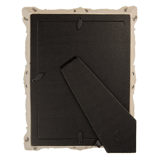 Clayre &amp; Eef   | Fotolijst Blauw Wit 18x3x23 cm / 13x18 cm | 2F1355M