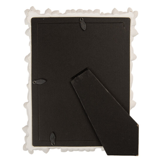 Clayre & Eef | Fotolijst Wit Goudkleurig 18x2x23 cm / 13x18 cm | 2F1360M