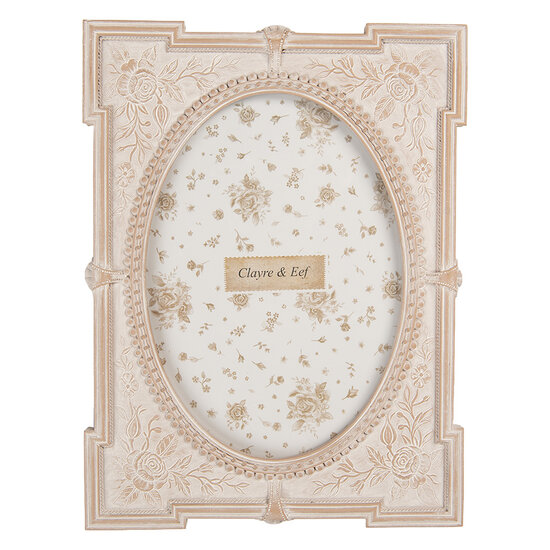 Clayre &amp; Eef   | Fotolijst Roze 17x2x23 cm / 13x18 cm | 2F1368M