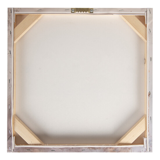 Clayre &amp; Eef   | Wanddecoratie Beige Roze 36x3x36 cm | 66265