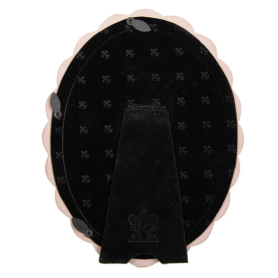 Clayre & Eef | Fotolijst Roze Wit 13x2x18 cm / 10x15 cm | 2F1302