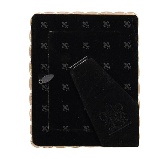 Clayre &amp; Eef   | Fotolijst Roze Goudkleurig 10x2x13 cm / 6x9 cm | 2F1311