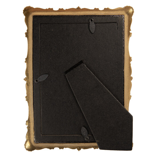 Clayre & Eef | Fotolijst Groen Goudkleurig 15x2x21 cm / 10x15 cm | 2F1354S
