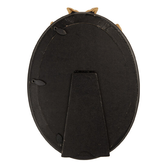 Clayre &amp; Eef   | Fotolijst Zwart Goudkleurig 16x2x22 cm / 13x18 cm | 2F1359M