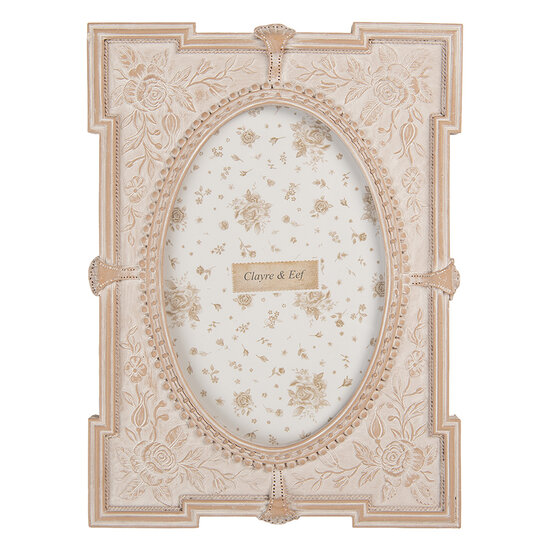 Clayre &amp; Eef   | Fotolijst Roze 15x2x21 cm / 10x15 cm | 2F1368S