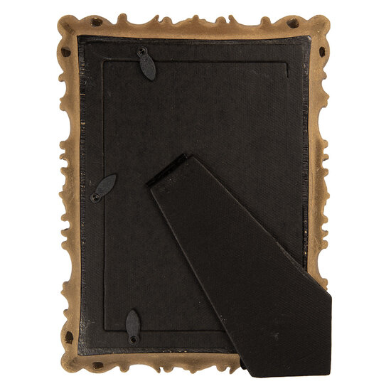 Clayre & Eef | Fotolijst Goudkleurig 16x2x21 cm / 10x15 cm | 2F1372