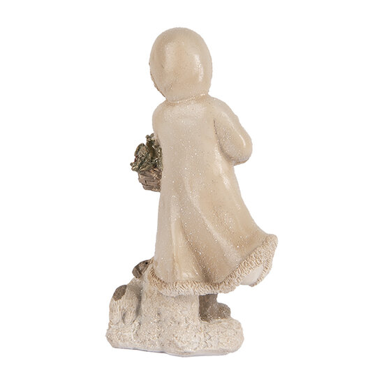 Clayre &amp; Eef   | Decoratie Kind Beige Bruin 10x7x17 cm | 6PR5531