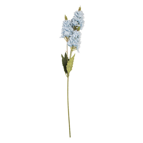 Clayre & Eef | Decoratie tak met bloemen Blauw Groen 10x7x74 cm | 5PL0190BL