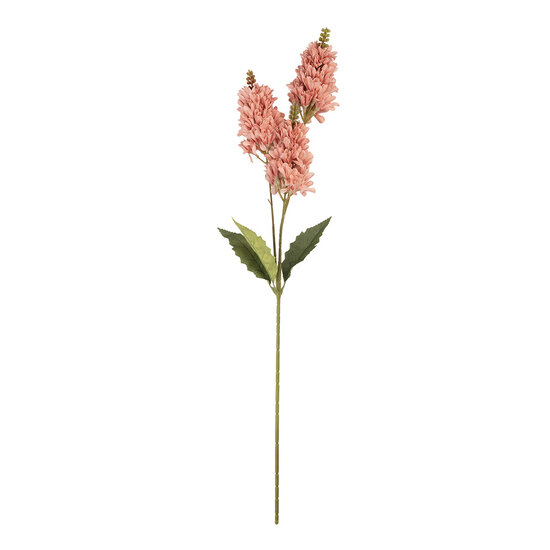 Clayre & Eef | Decoratie tak met bloemen Roze Groen 10x7x74 cm | 5PL0190P