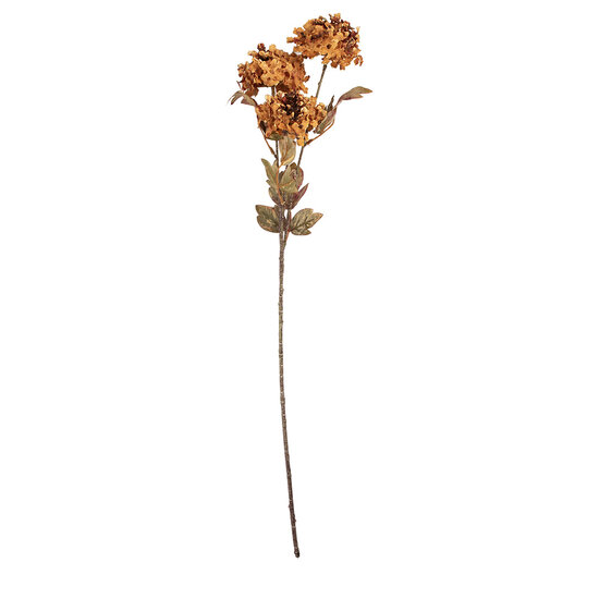 Clayre & Eef | Decoratie tak met bloemen Oranje Groen 10x8x76 cm | 5PL0193LO