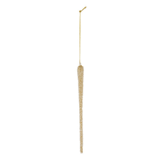 Clayre & Eef | Kersthanger Goudkleurig ø 2x25 cm | 6GL5285