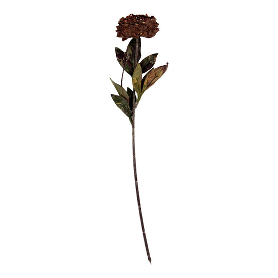 Clayre & Eef | Kunstbloem Rood Groen 10x10x65 cm | 6PL0405BU