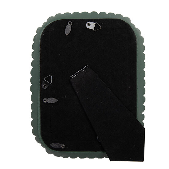 Clayre & Eef | Fotolijst Groen Goudkleurig 17x2x21 cm / 10x15 cm | 2F1281