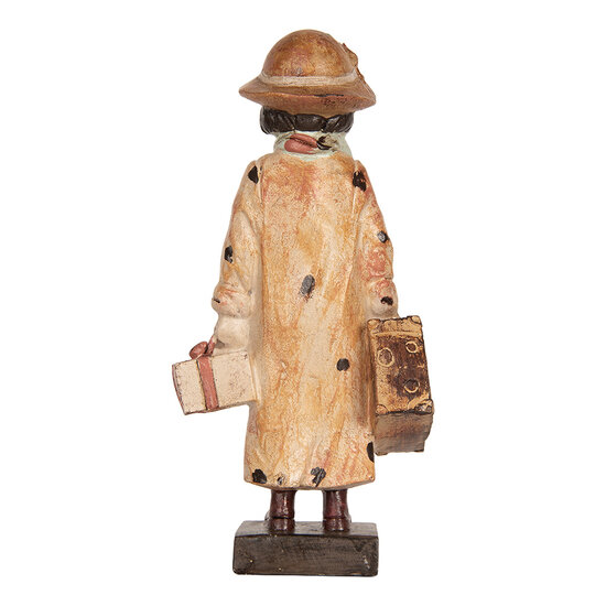 Clayre & Eef | Decoratie Kind Bruin Beige 14x9x27 cm | 6PR5555