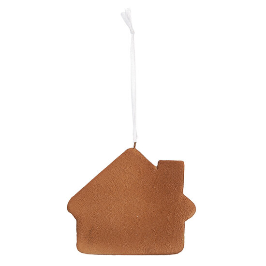 Clayre &amp; Eef   | Decoratie hanger huisje Roze Blauw 9x1x8 cm | 6PR5340