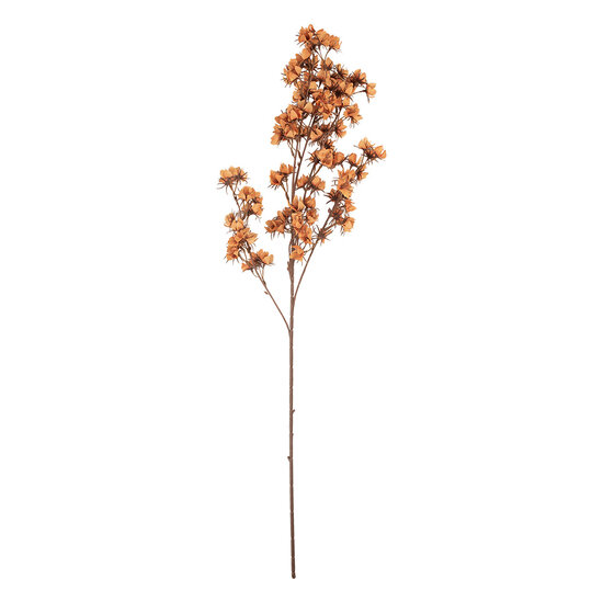 Clayre & Eef | Kunstbloem Oranje Bruin 10x10x86 cm | 5PL0201O