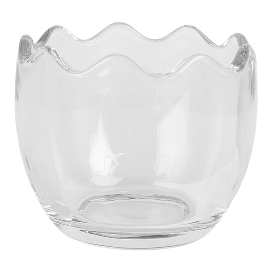 Clayre & Eef | Voorraadpotje Deksel Transparant 15x10x18 cm | 6GL5201