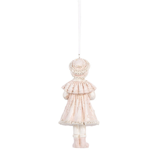 Clayre & Eef | Decoratie hanger Kind Roze 5x4x11 cm | 6PR5658
