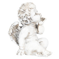 Decoratie engel 9*7*12 cm Grijs | 6PR2705 | Clayre & Eef