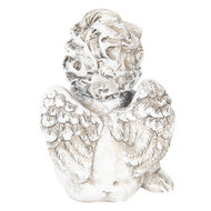 Decoratie engel 9*7*12 cm Grijs | 6PR2705 | Clayre & Eef
