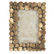 Fotolijst 15*2*20 cm / 10*15 cm Bruin | 2F0711 | Clayre & Eef