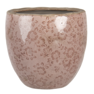 Clayre & Eef | Bloempot Binnen Roze ø 20x19 cm | 6CE1250L