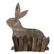 Clayre & Eef | Bloempot Binnen Bruin 31x12x36 cm | 6H2020