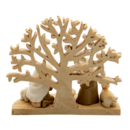 Clayre & Eef | Kerstdecoratie Beeld Jezus Bruin 11x5x10 cm | 6PR4743