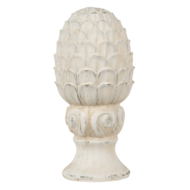 Clayre & Eef | Decoratie Dennenappel Beige ø 10x18 cm | 6TE0394