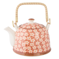 Theepot 18*14*12 cm / 700 ml Roze | 6CETE0006 | Clayre & Eef