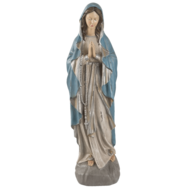 Decoratie beeld Maria 15*11*50 cm Grijs | 6PR1141 | Clayre & Eef
