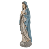 Decoratie beeld Maria 15*11*50 cm Grijs | 6PR1141 | Clayre & Eef 2