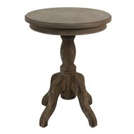 5H0535 Bijzettafel Bruin ø 50*65 cm ø 50*65 cm Bruin | 5H0535 | Clayre & Eef