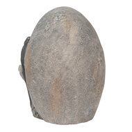 Clayre & Eef | Decoratie Ei Grijs 22x18x27 cm | 6MG0022