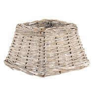 Clayre & Eef | Lampenkap Bruin 21x21x14 cm / E27 | 6LAK0491