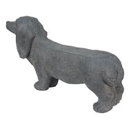 Clayre & Eef | Hond Hond Grijs 74x19x39 cm | 5MG0019