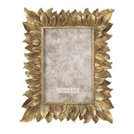 Clayre & Eef | Fotolijst Goudkleurig 18x1x22 cm / 10x15 cm | 2F0928
