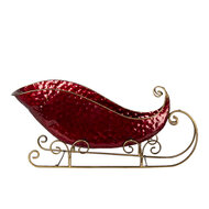 Clayre & Eef | Decoratie Slee Rood 36x18x22 cm | 6Y4442