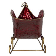 Clayre & Eef | Decoratie Slee Rood 36x18x22 cm | 6Y4442