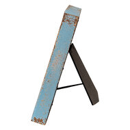 Clayre & Eef | Fotolijst Blauw, Beige 27x6x32 cm / 18x24 cm | 2F0860