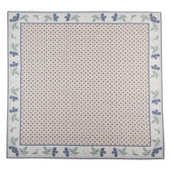 Clayre & Eef | Vierkant Tafelkleed Beige, Blauw, Groen 150x150 cm | BBF15