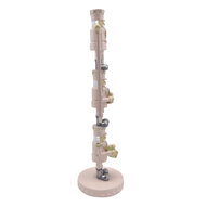 Clayre & Eef | Kerstdecoratie Beeld Notenkraker Roze 10x8x30 cm | 6PR4852
