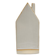 Clayre & Eef | Decoratie Huisje met LED Beige 8x5x18 cm | 6CE1504