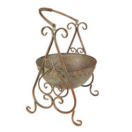 Clayre & Eef | Planthouder Groen 26x27x49 cm | 6Y4842