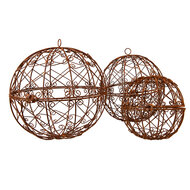 Clayre & Eef | Decoratie Bal Koperkleurig ø 30x30 cm | 6Y5442L
