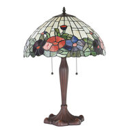 Clayre & Eef | Tiffany Tafellamp ø 42x60 cm E27/max 2x60W | 5LL-1201