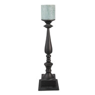 Clayre & Eef | Kandelaar Grijs 15x15x50 cm | 6Y5321